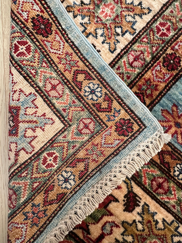 Afghan handmade rug,Chobi. Size:303x240cm