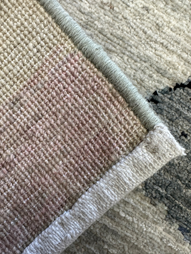 Afghan handmade rug,modern Chobi. Size:258x186 cm