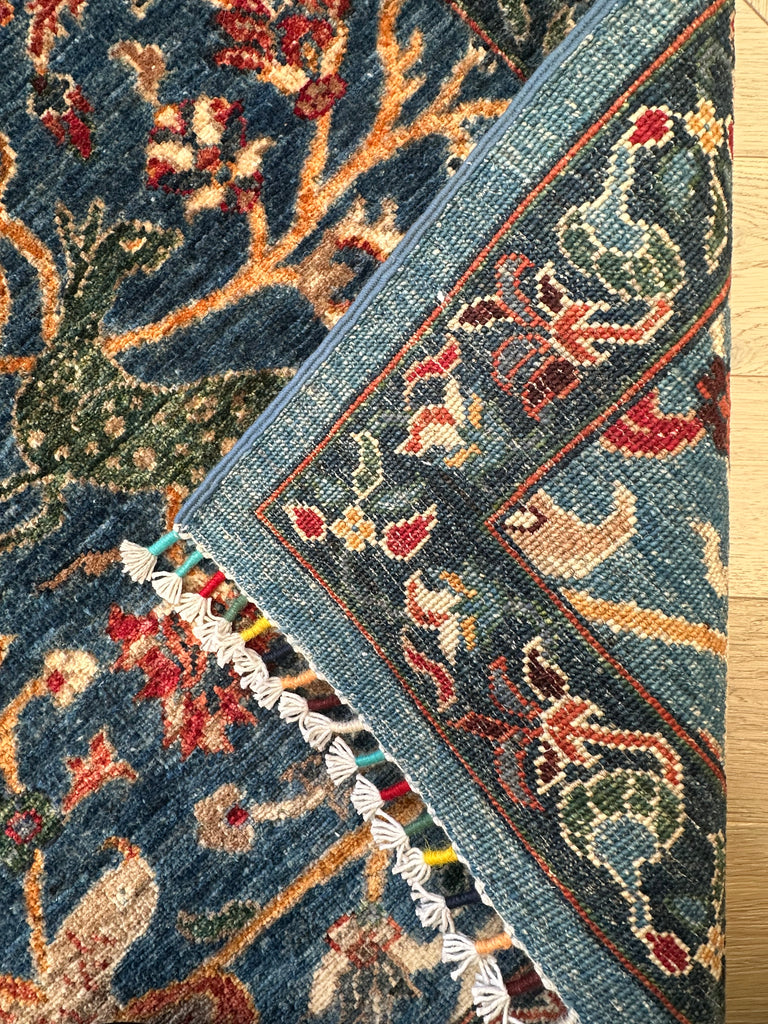 Afghan handmade rug,Chobi. Size:299x251cm