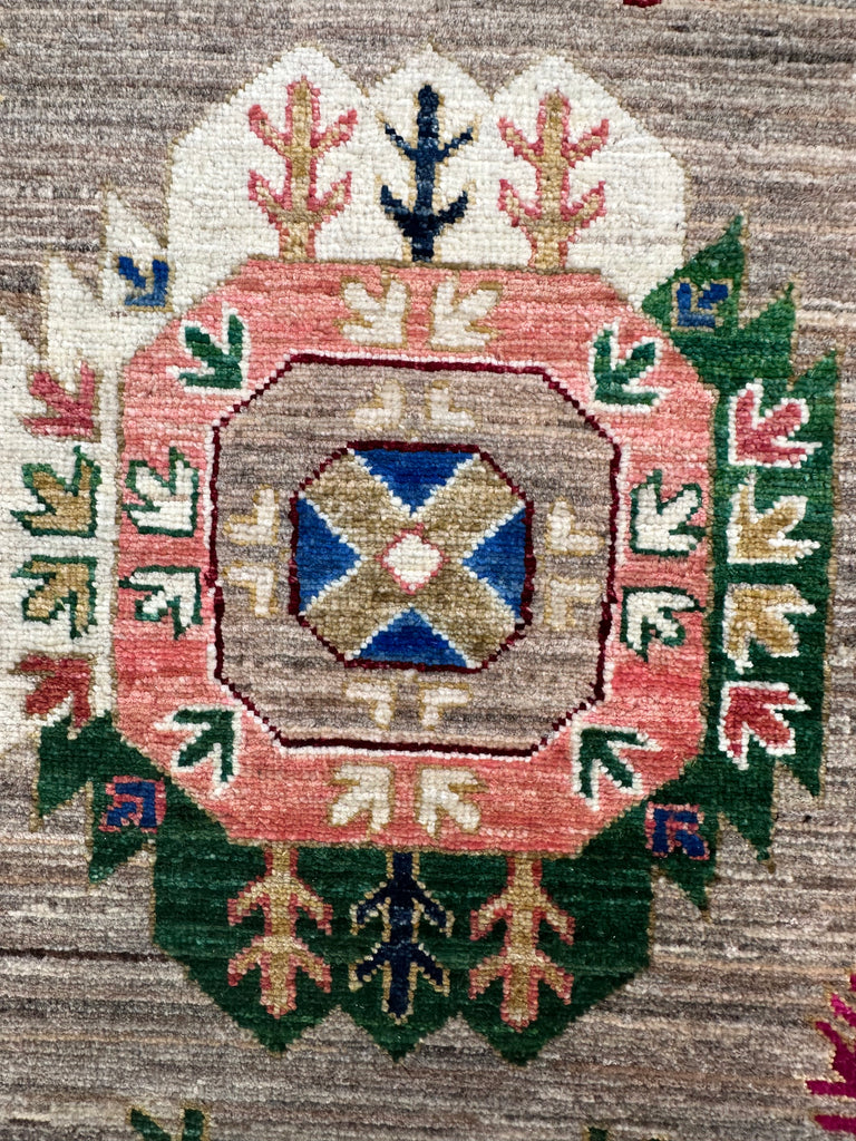 Afghan handmade rug,Chobi. Size:351x252 cm