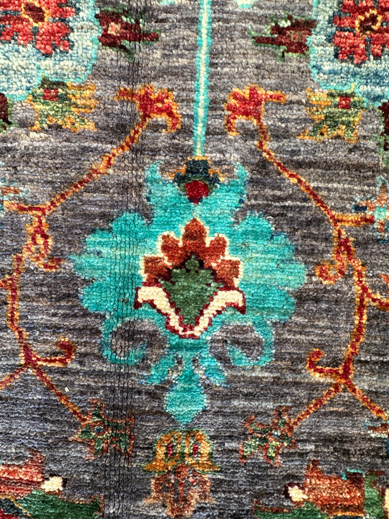 Afghan handmade rug,Chobi. Size: 226x148 cm