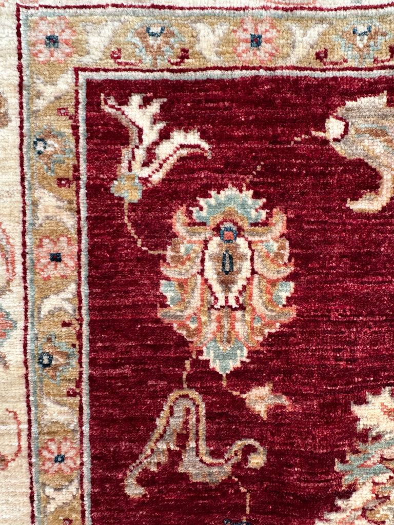 Afghan handmade rug,Chobi. Size: 238x176 cm loop