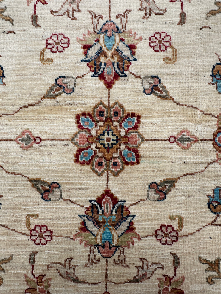 Afghan handmade rug,Chobi . Size: 293x198 cm