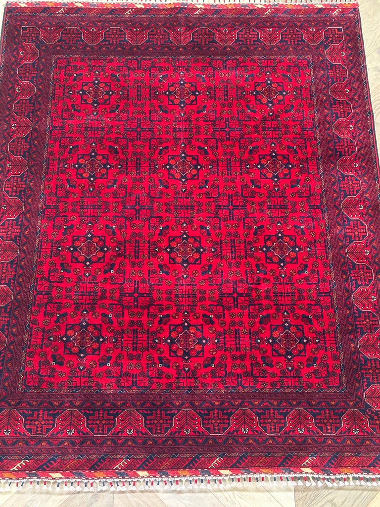 Afghan elephant foot rug 200x152 cm
