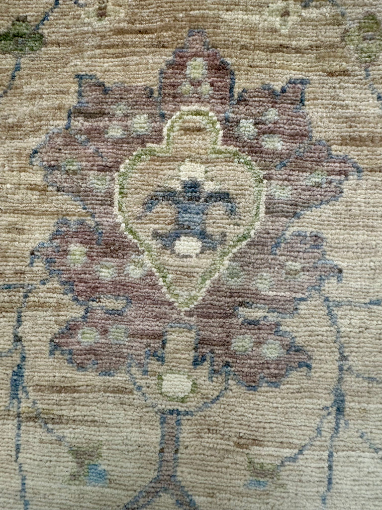 Afghan handmade rug,Chobi. Size:362x267 cm