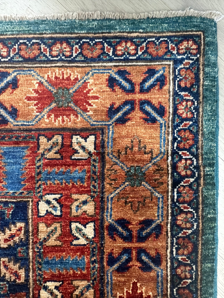 Afghan handmade rug,Chobi. Size:368x276cm