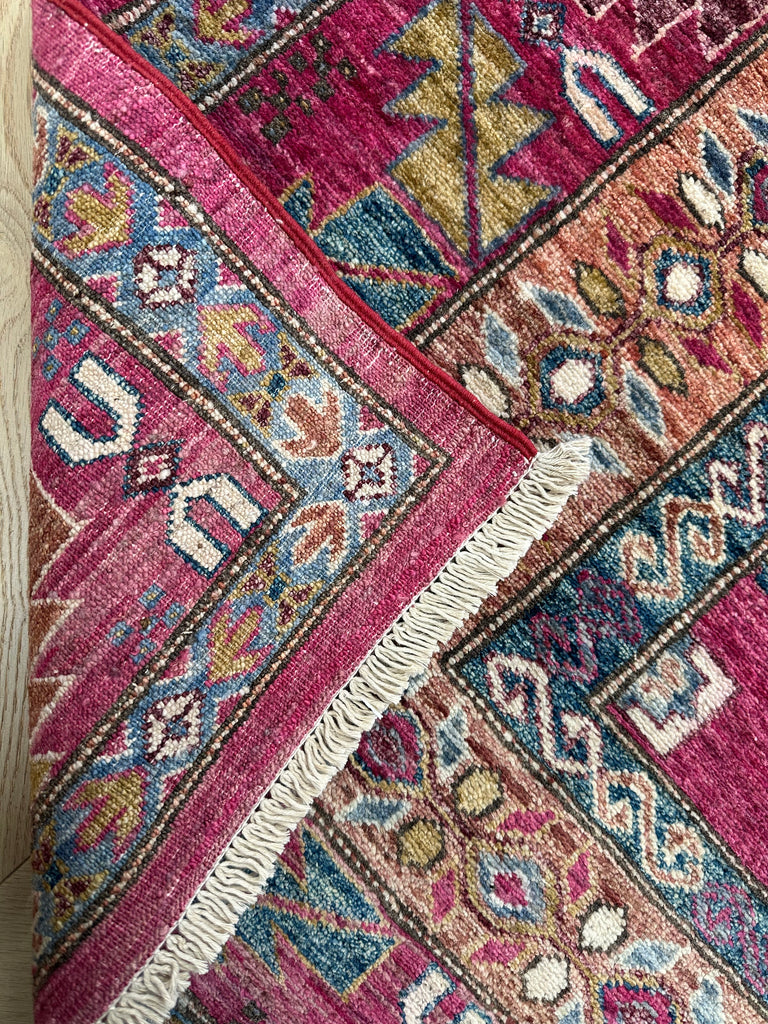 Afghan handmade rug,Chobi. Size:354x250 cm