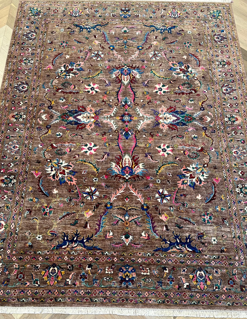 Afghan handmade rug,Chobi. Size:334x245 cm