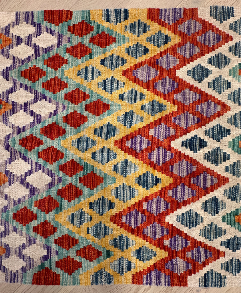 Afghan hand made Kilim runner 402x87 cm