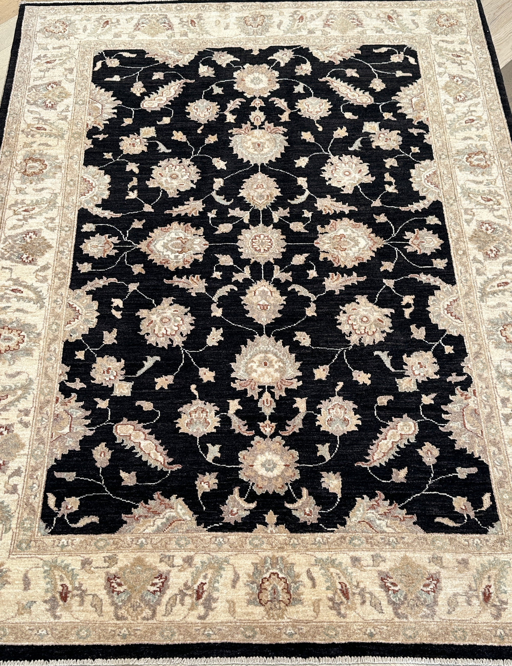 Afghan handmade rug,Chobi . Size: 242x180 cm
