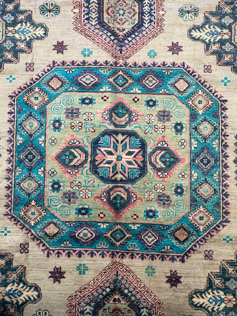 Afghan handmade rug,Chobi. Size:403x303 cm