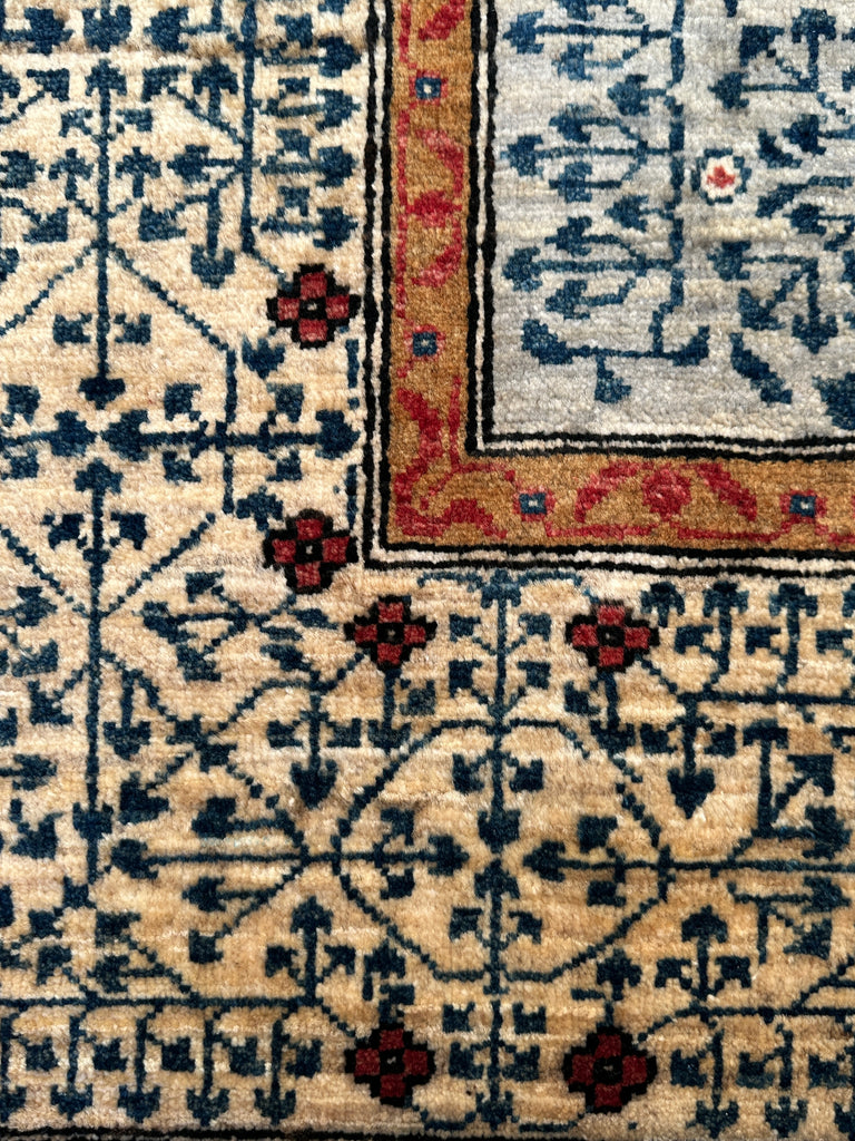 Afghan handmade rug,Chobi . Size: 286x187 cm