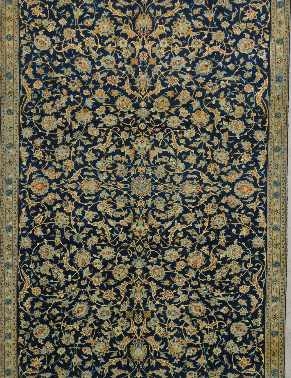 Afghan Vintage Sarouk Navy rug 333x227