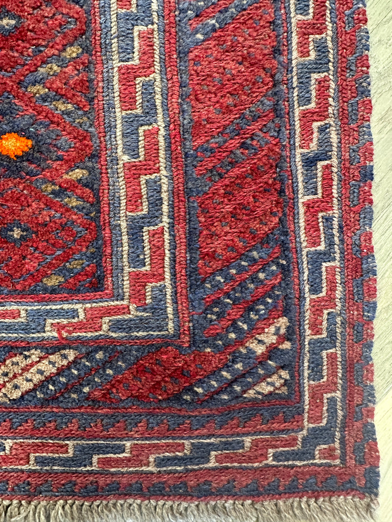 HANDMADE AFGHAN MUSHWANI KILIM 278x207 CM