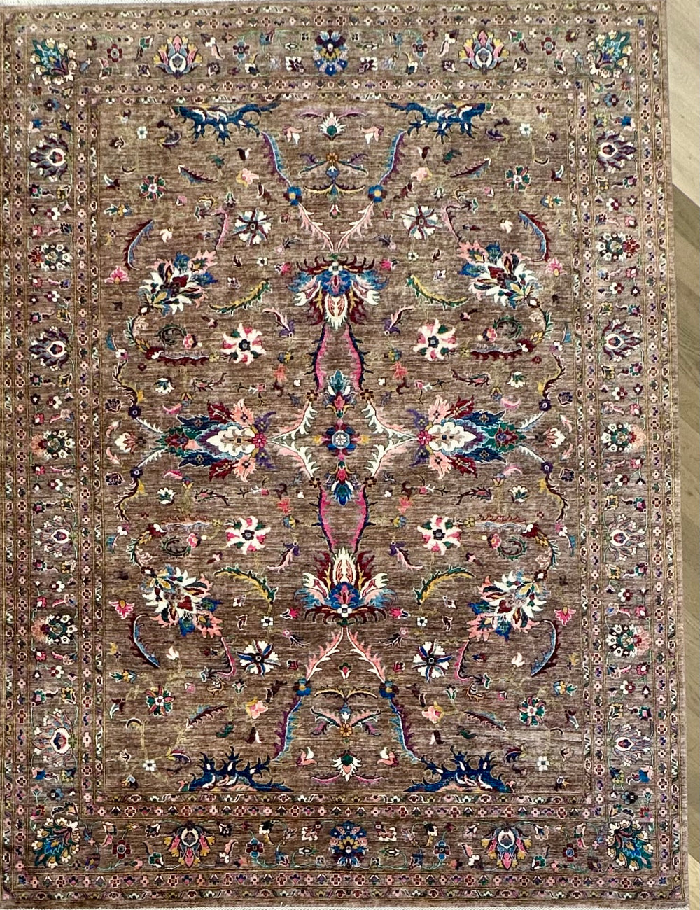Afghan handmade rug,Chobi. Size:334x245 cm