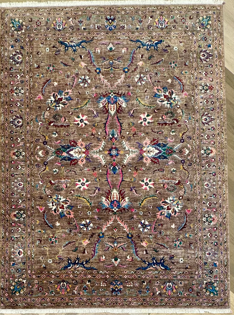 Afghan handmade rug,Chobi. Size:334x245 cm