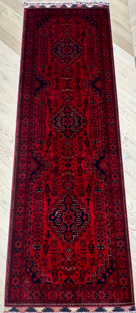 Afghan elephant foot runner 300x90 cm