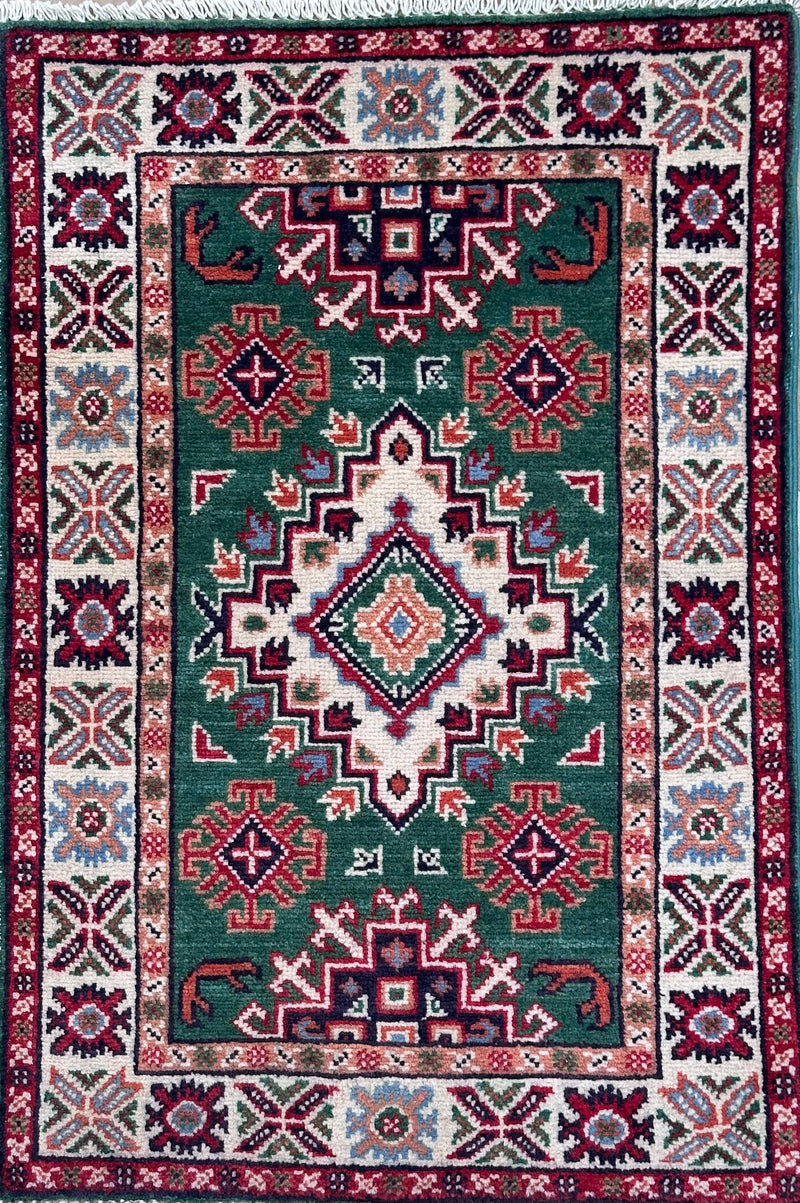 Handmade Afghan door mat rug