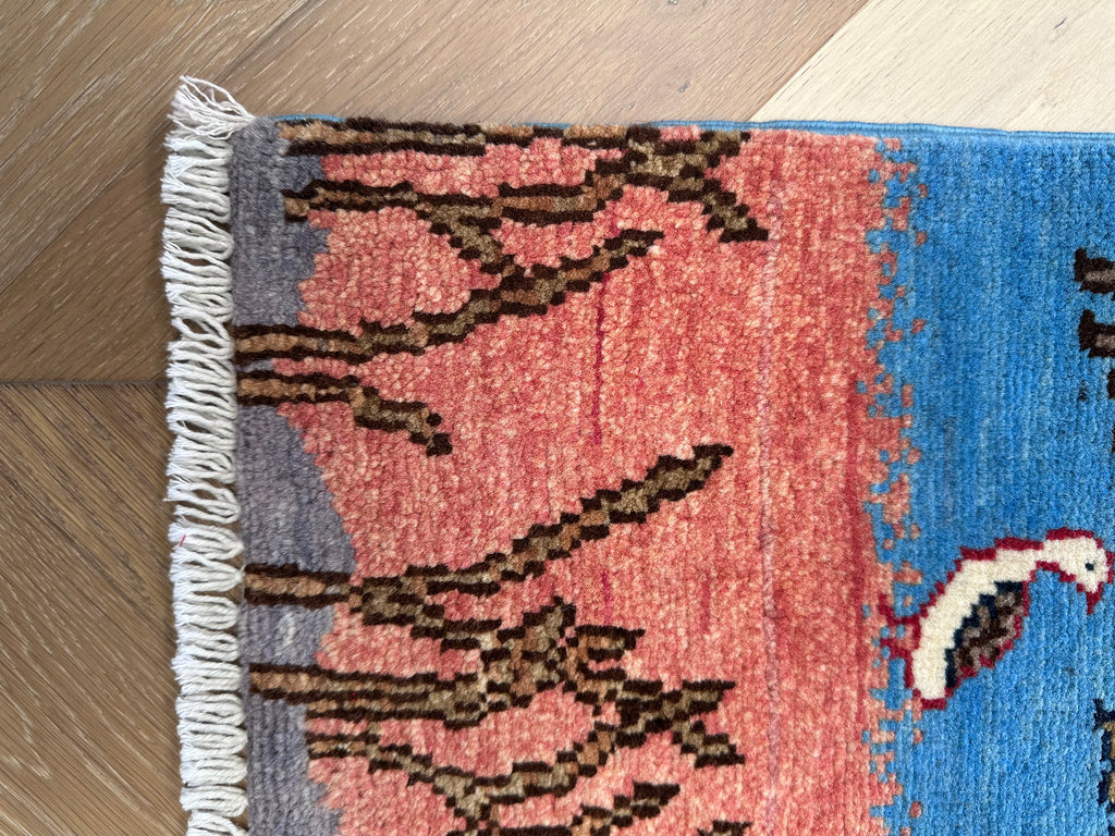 Handmade Afghan door mat rug