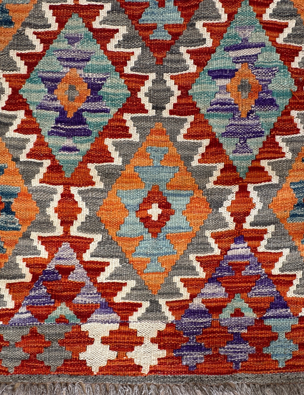 Afghan hand made Kilim runner 300x80 cm