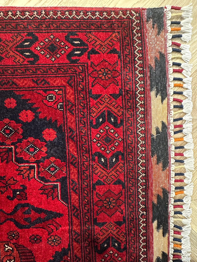 Afghan elephant foot runner 300x90 cm