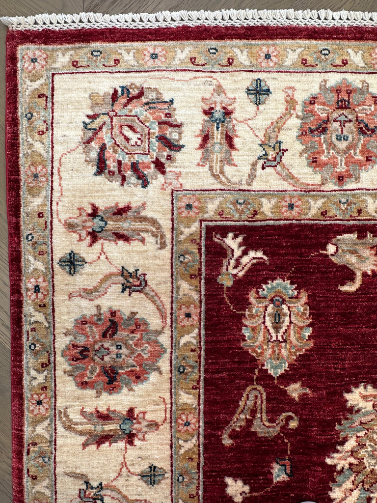 Afghan handmade rug,Chobi. Size: 238x176 cm loop