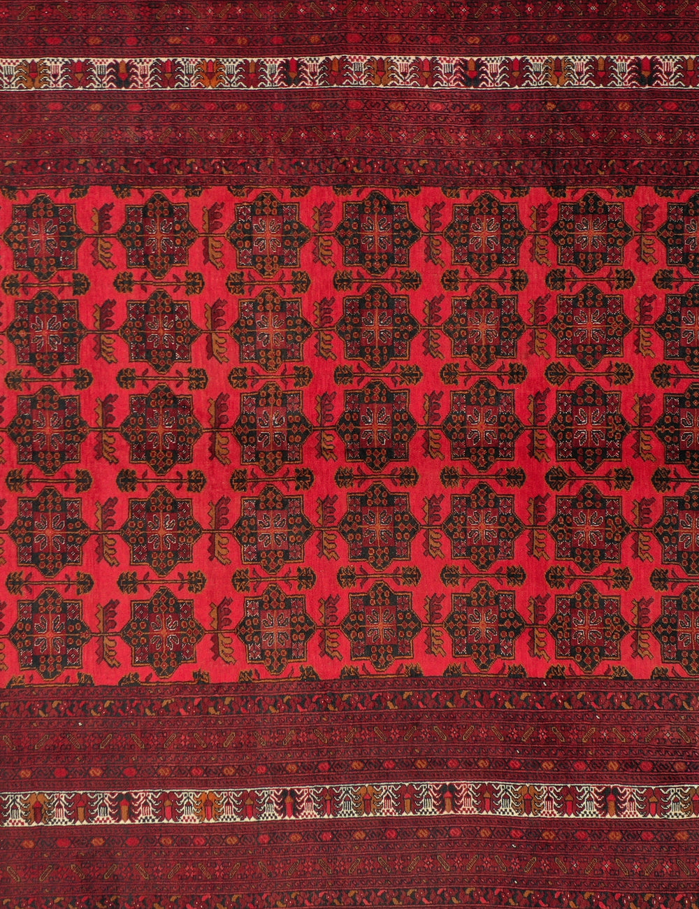Afghan elephant foot rug 340x256cm