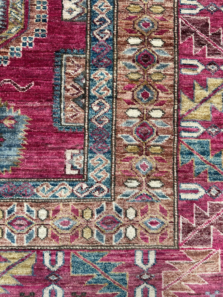 Afghan handmade rug,Chobi. Size:354x250 cm
