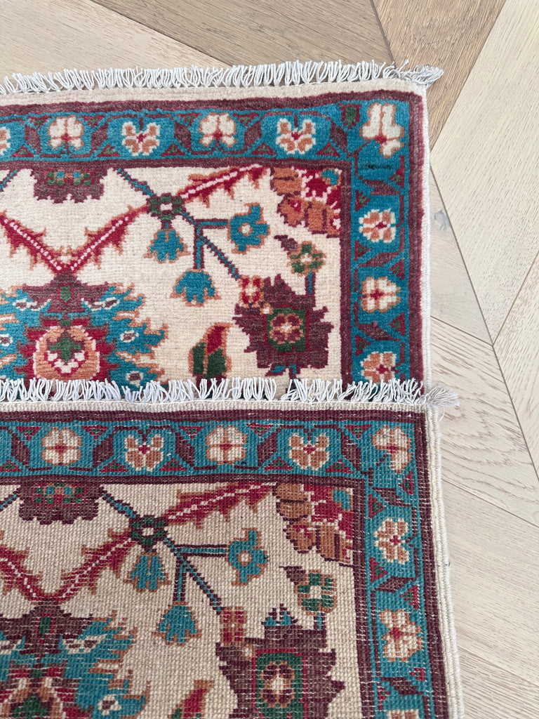 Handmade Afghan door mat rug