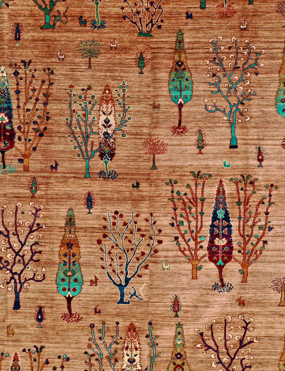Chobi Beige Forest rug 310x426cm