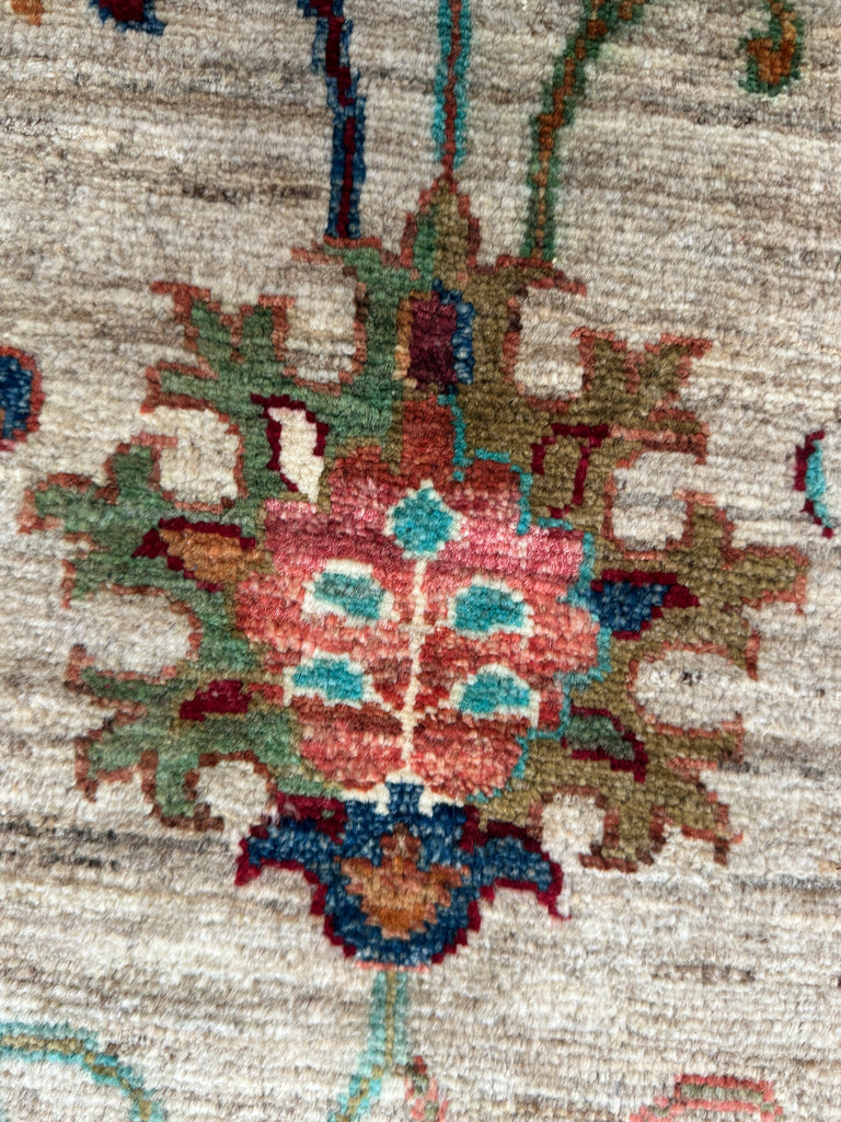 Afghan handmade rug,Chobi . Size: 184x152 cm