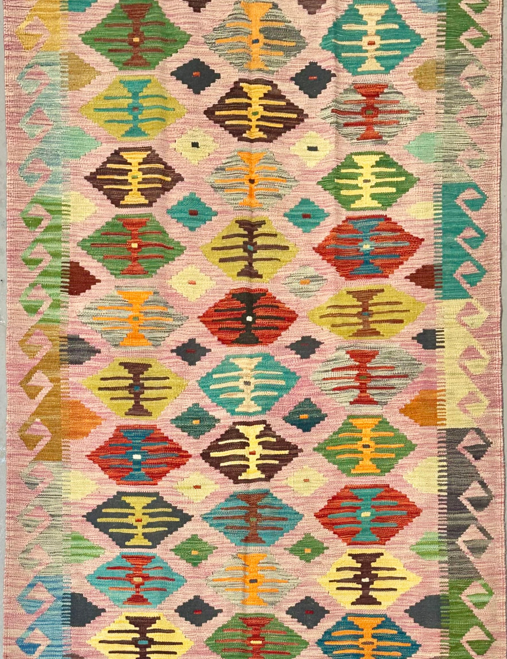 198x120cm Chobi Kilim #665