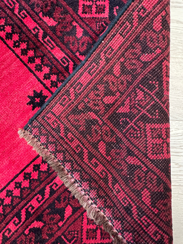 Afghan elephant foot rug  263x187 cm