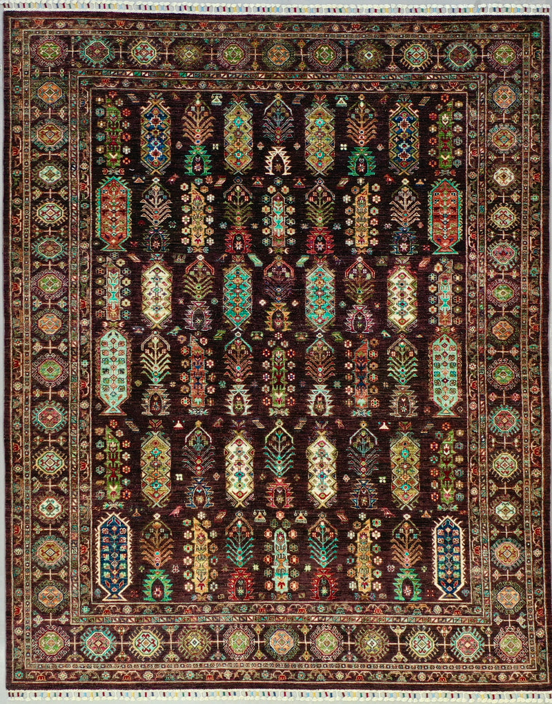 Brown Afghan Chobi 291x237cm