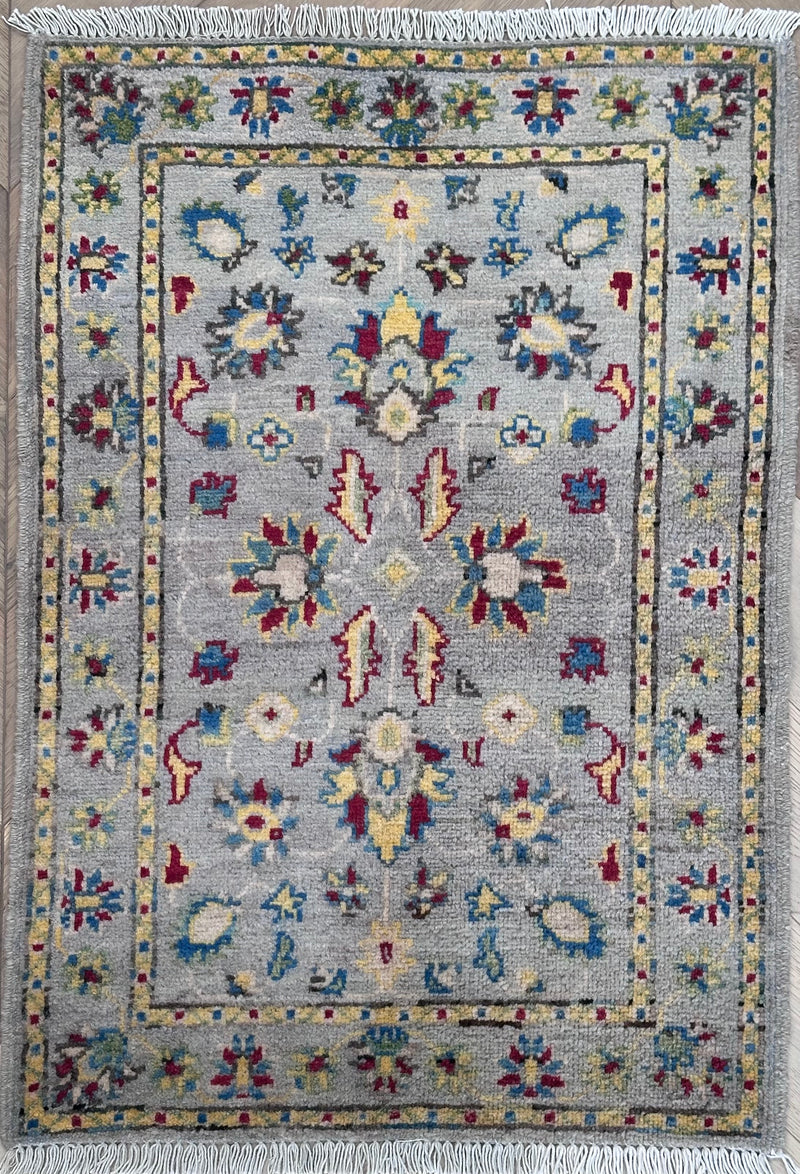 Handmade Afghan door mat rug - SamaRugs