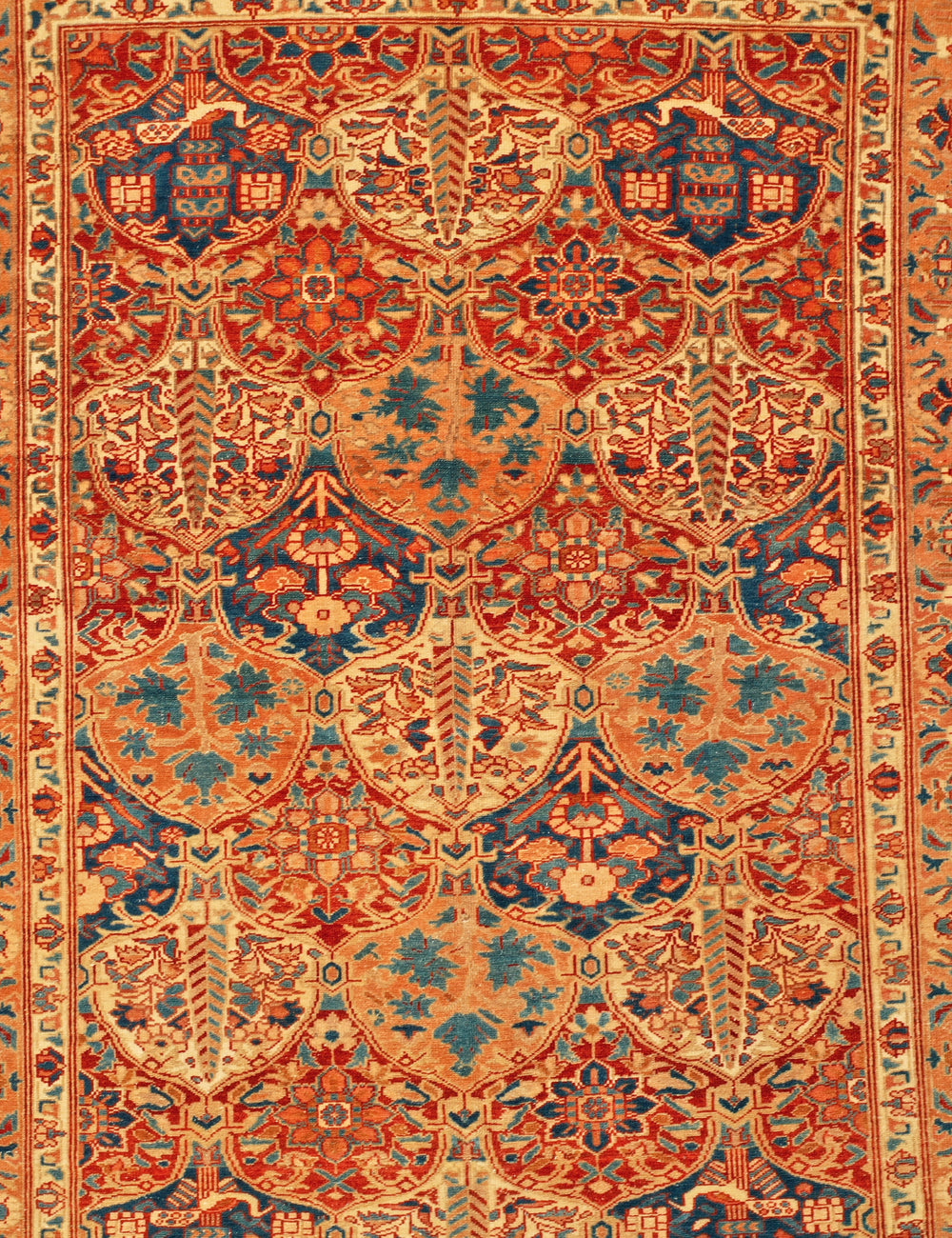 Vintage Bakhtiari Persian Rug - rare find 162x232cm