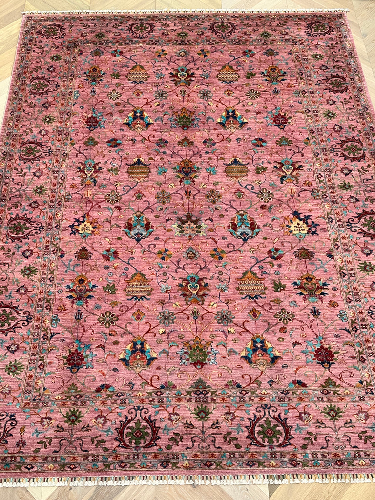 Afghan handmade rug,Chobi. Size:363x271cm