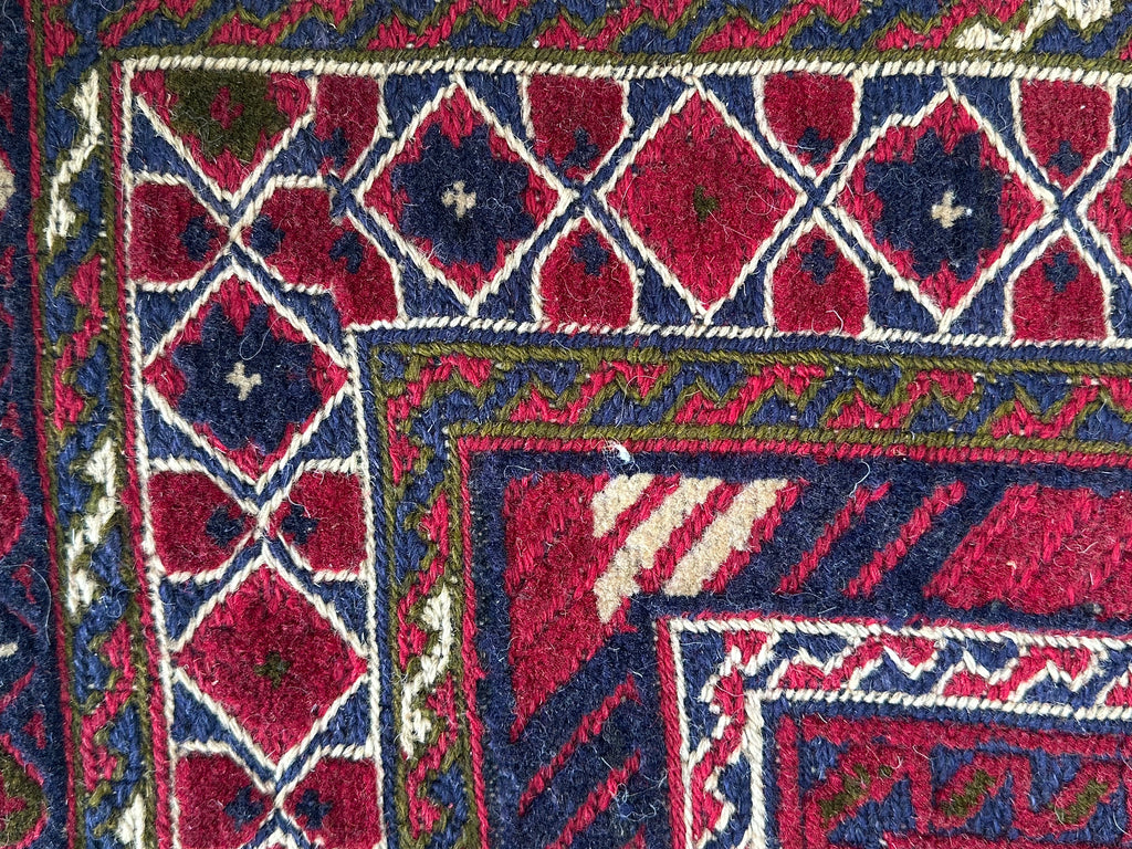 HANDMADE AFGHAN MUSHWANI KILIM | 281x214 CM|