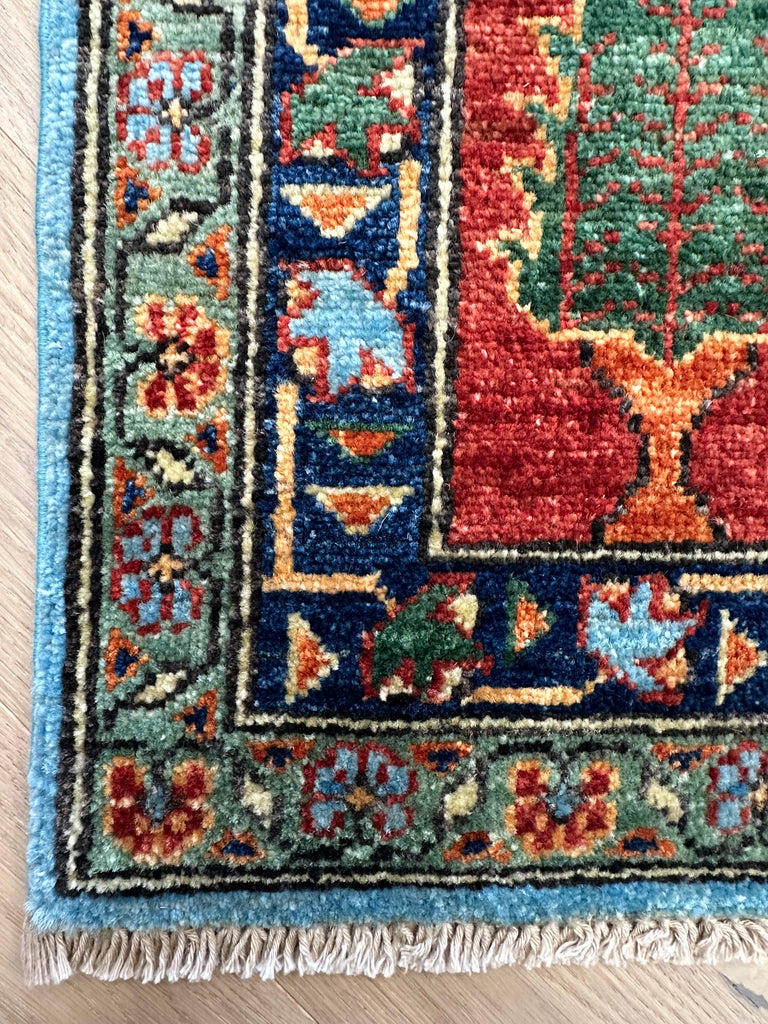 Afghan handmade rug,Chobi. Size:363x272cm