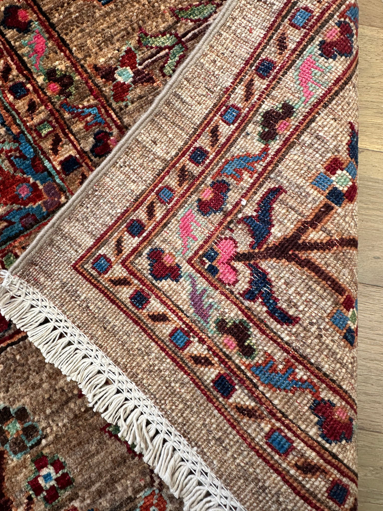 Afghan handmade rug,Chobi. Size:372x253 cm