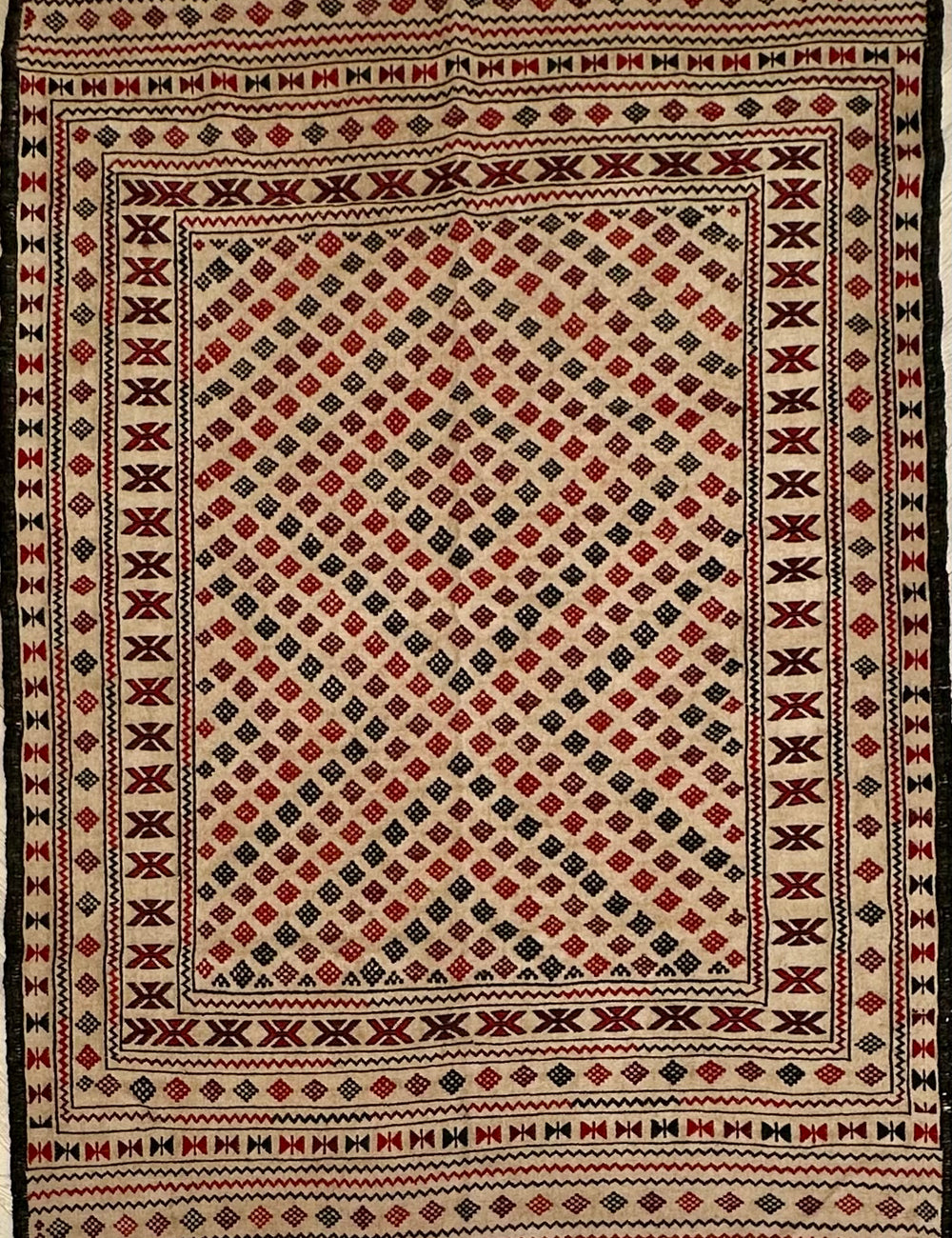 Afghan handmade kilim  Size: 190x130 cm