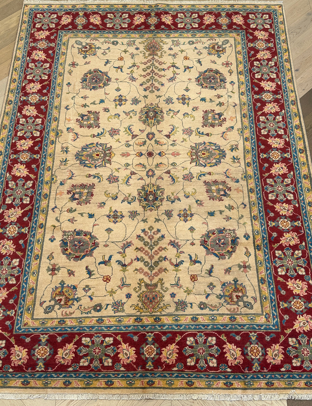 Afghan handmade rug,Chobi . Size: 289x200 cm