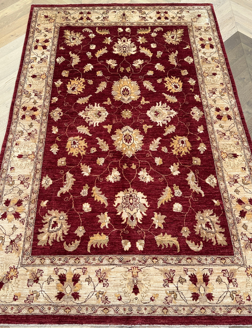 Afghan handmade rug,Chobi . Size: 325x213 cm