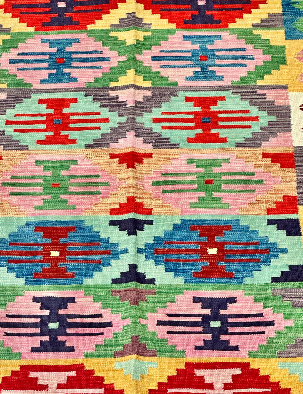 201x147cm Chobi Kilim #676