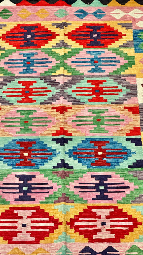 201x147cm Chobi Kilim #676