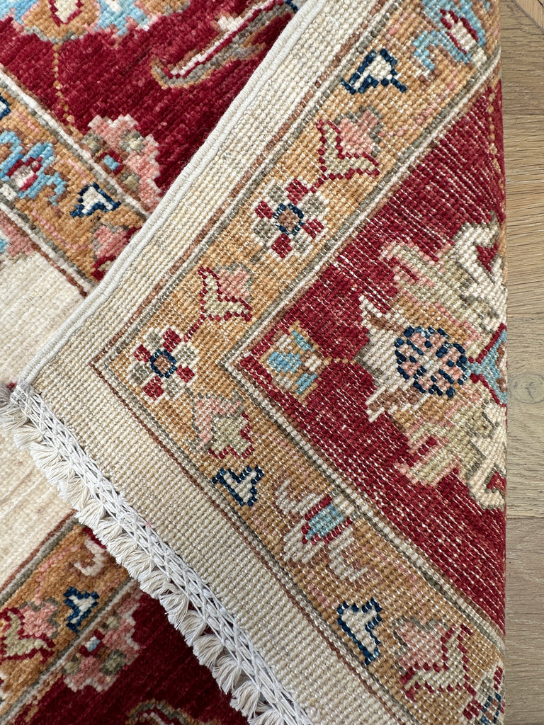 Afghan handmade rug,Chobi . Size: 293x198 cm