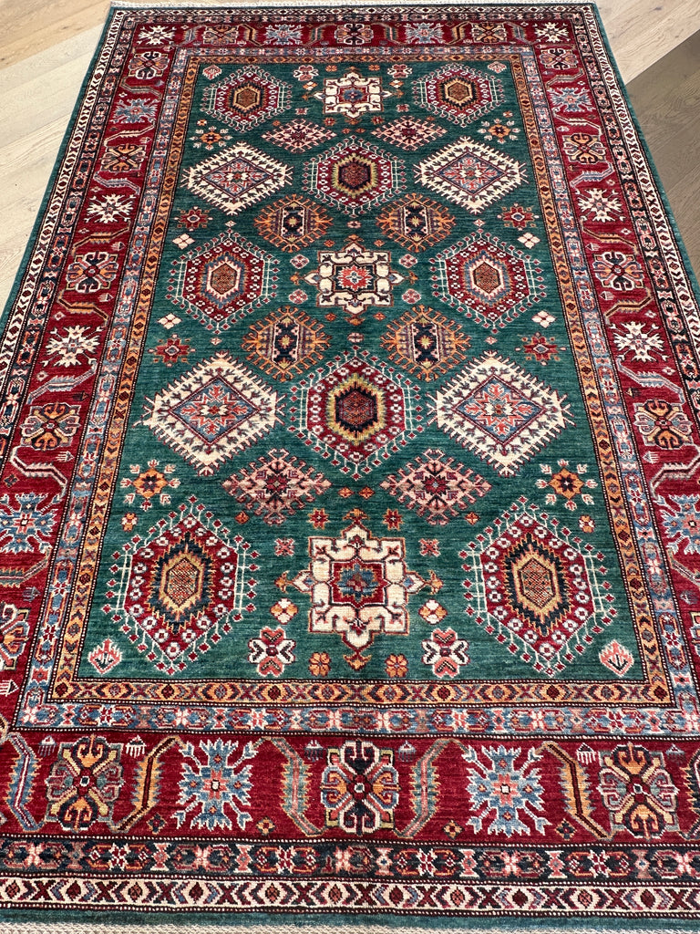 Afghan handmade rug,Chobi . Size: 269x178 cm