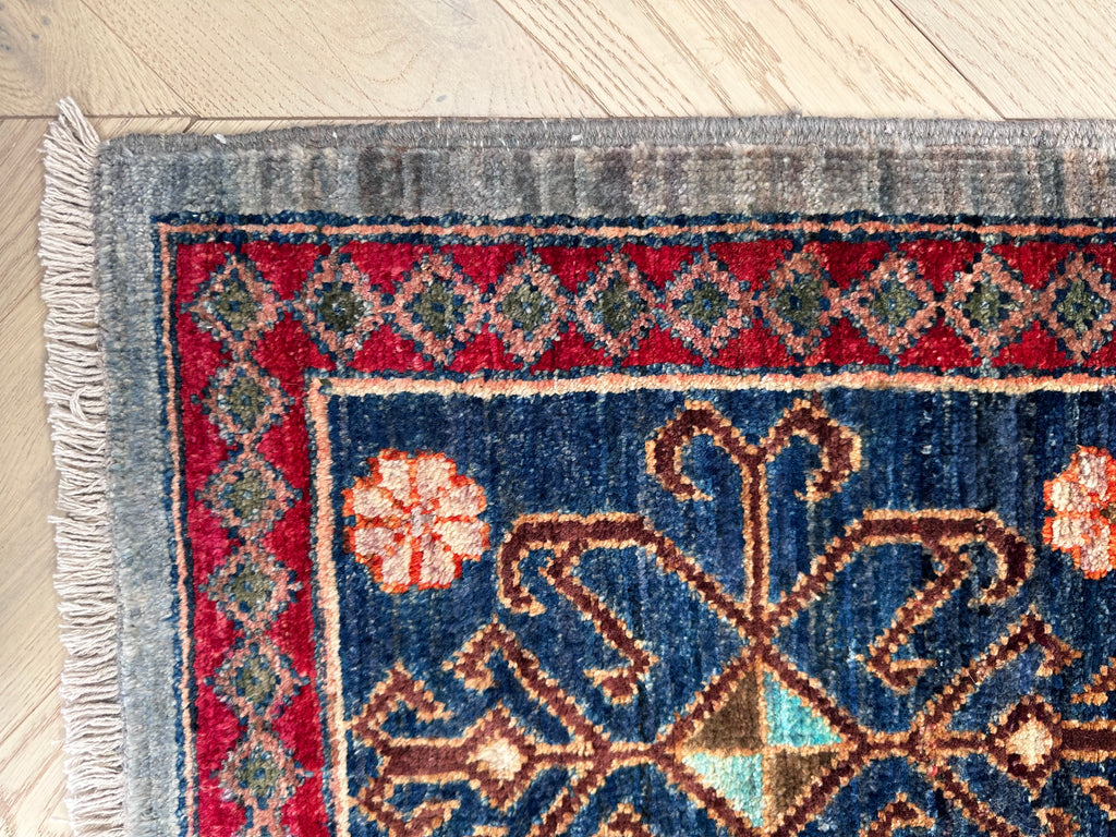 Handmade Afghan door mat rug