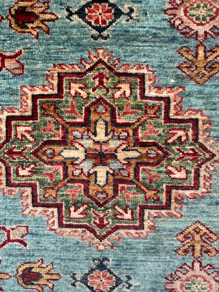 Afghan handmade rug,Chobi. Size:303x240cm