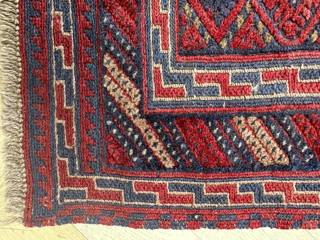 HANDMADE AFGHAN MUSHWANI KILIM 278x207 CM